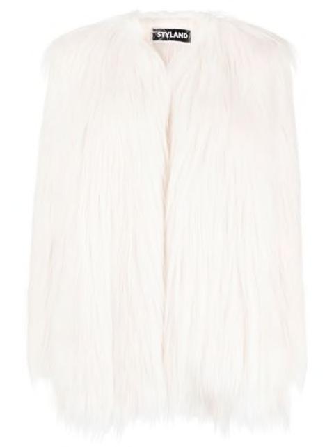 faux-fur jacket by STYLAND