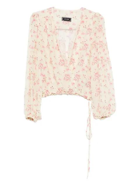 floral-print blouse by STYLAND