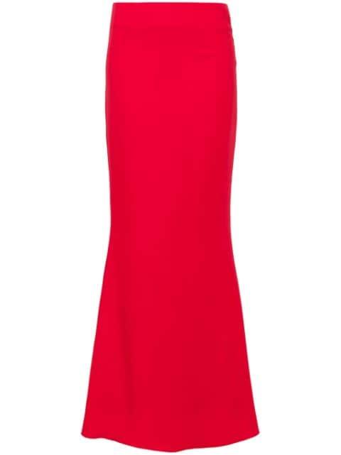 pencil maxi skirt by STYLAND