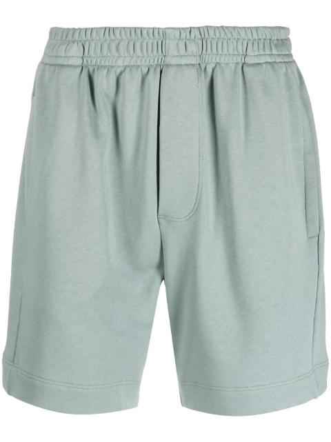 straight-leg track shorts by STYLAND