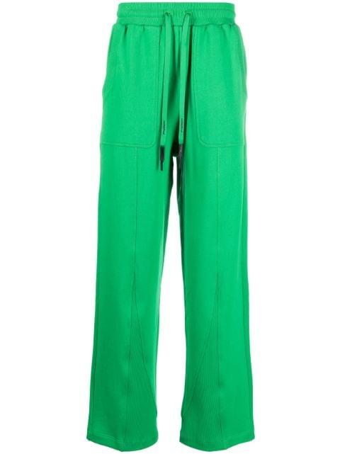 x notRainProof panelled drawstring track pants by STYLAND
