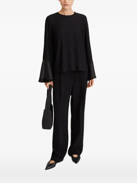 Marlowe flared-sleeves blouse by STYLEIN