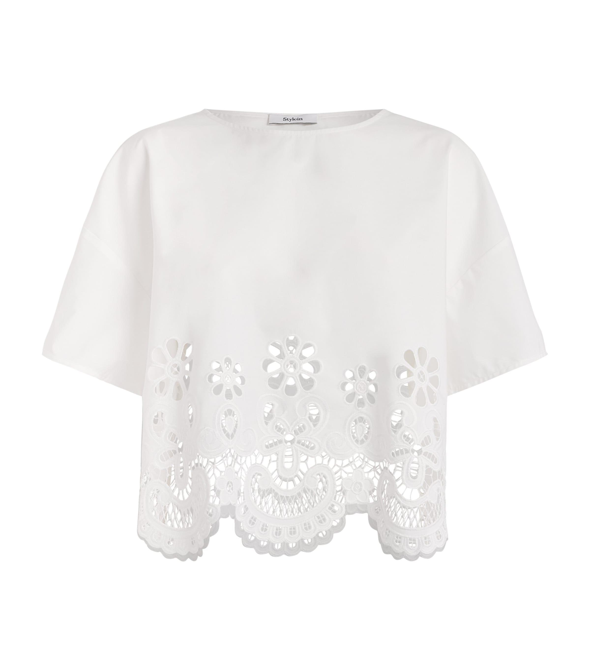 Stylein Eyelet Jassira Blouse by STYLEIN