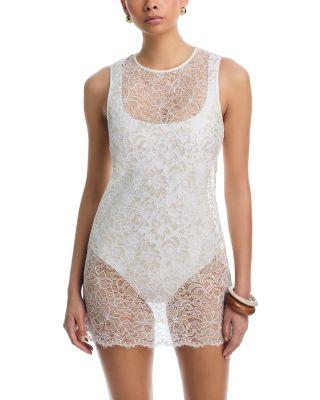 AquaLace™ Quick Dry Shift Dress Swim Cover-Up by STYLEST