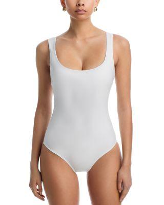 DreamSculpt&reg; Square Neck Tank One Piece Swimsuit by STYLEST