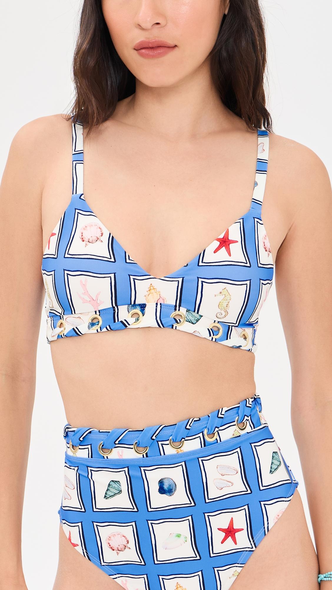 STYLEST x Lia Burke Libaire DreamLift Push-Up Grommet Bikini Top by STYLEST
