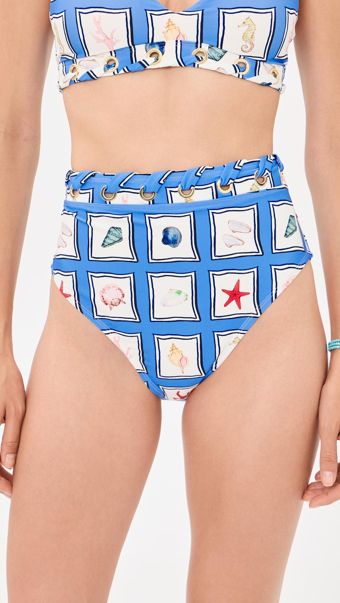 STYLEST x Lia Burke Libaire DreamSculpt High Rise Grommet Bikini Bottom by STYLEST