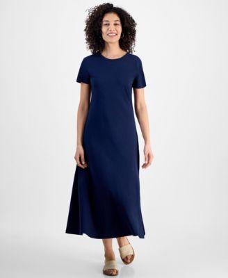 Petite T-Shirt Midi Dress, Exclusively at Macy's by STYLE&CO Petite T-Shirt Midi Dress, Exclusively at Macy's by STYLE&CO