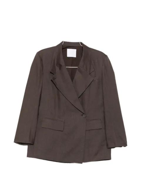 asymmetric-fastening jacket by SU