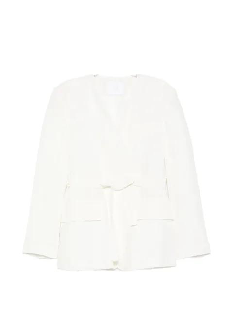 belted blazer by SU