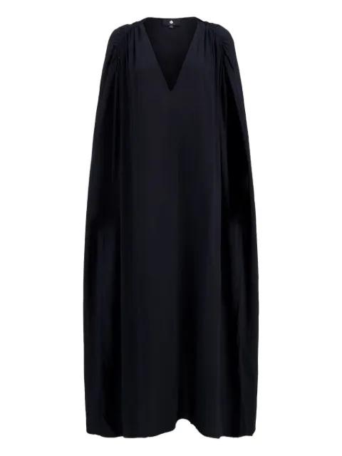 cape v-neck dress by SU