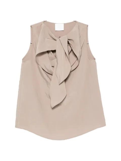 cowl-neck blouse by SU