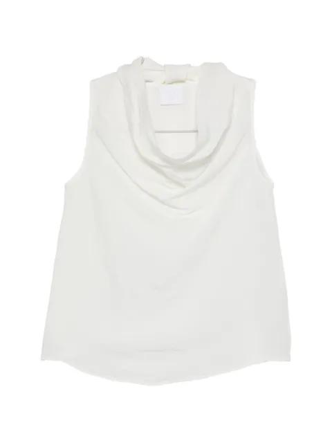 cowl-neck blouse by SU