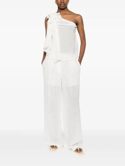 ruffled blouse by SU
