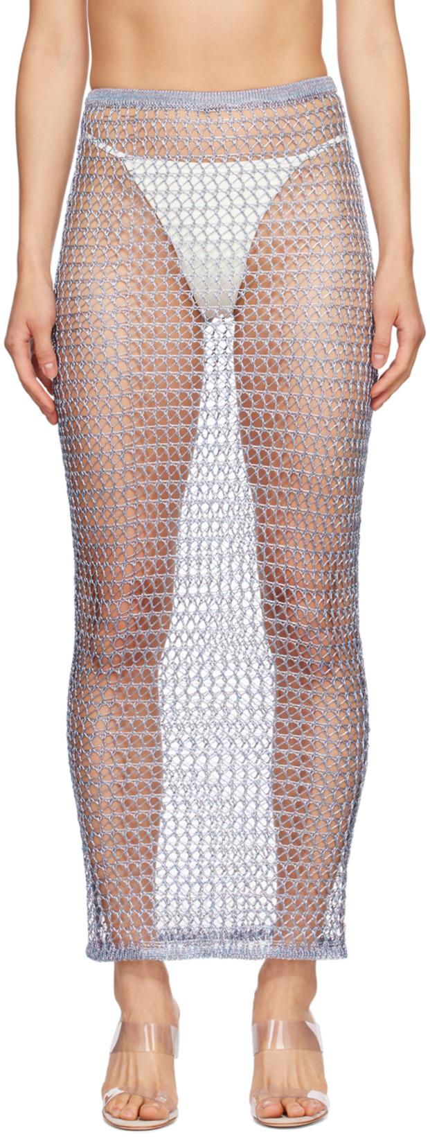 SSENSE Exclusive Multicolor Sheer Cover-Up by SUBSURFACE