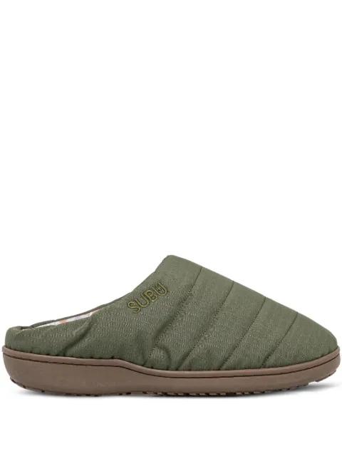 quilted slippers by SUBU