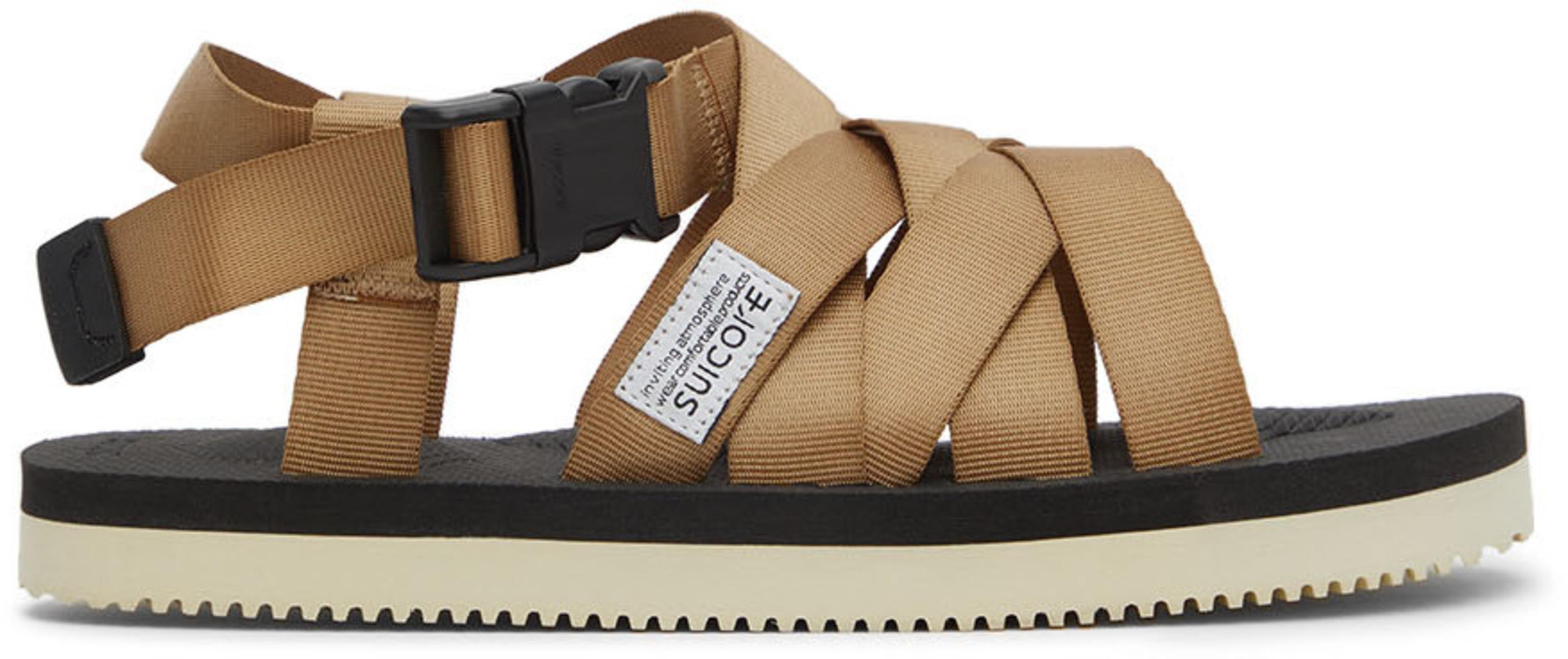 Beige SAMA Sandals by SUICOKE jellibeans