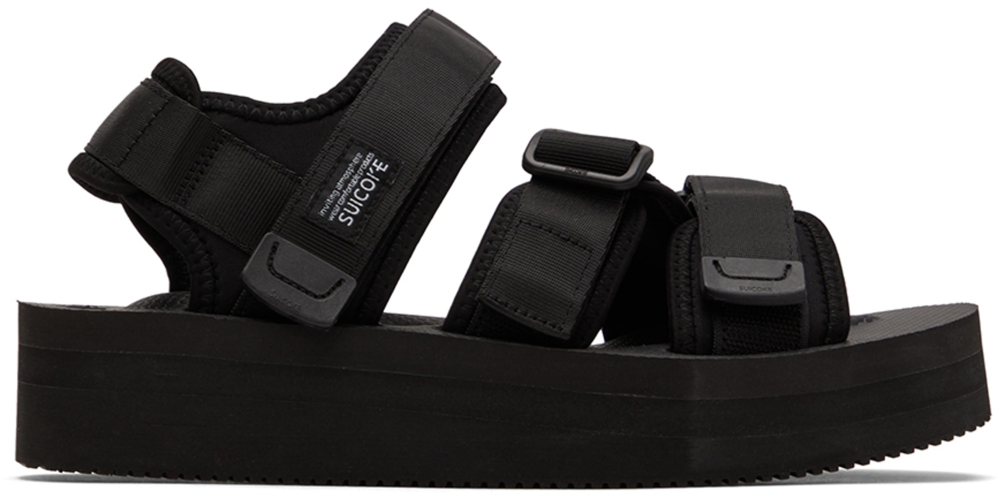Black KISEE-VPO Sandals by SUICOKE