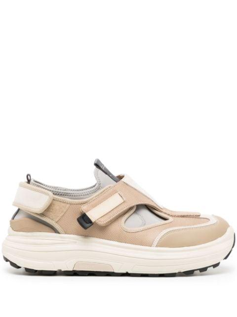 Tred logo-patch sneakers by SUICOKE