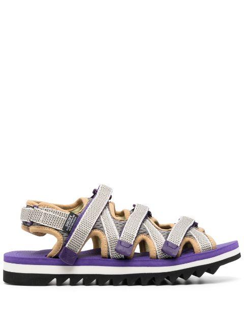 ZIP-ab cut-out sandals by SUICOKE