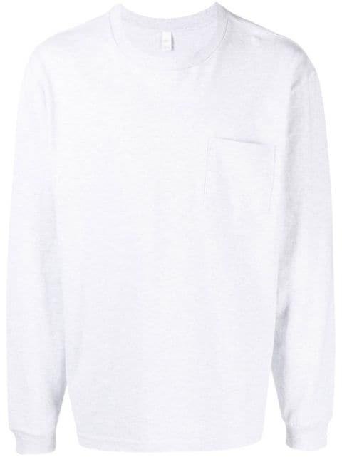 crew neck long-sleeved T-shirt by SUICOKE