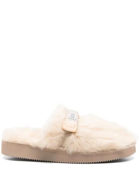 shearling slippers by SUICOKE