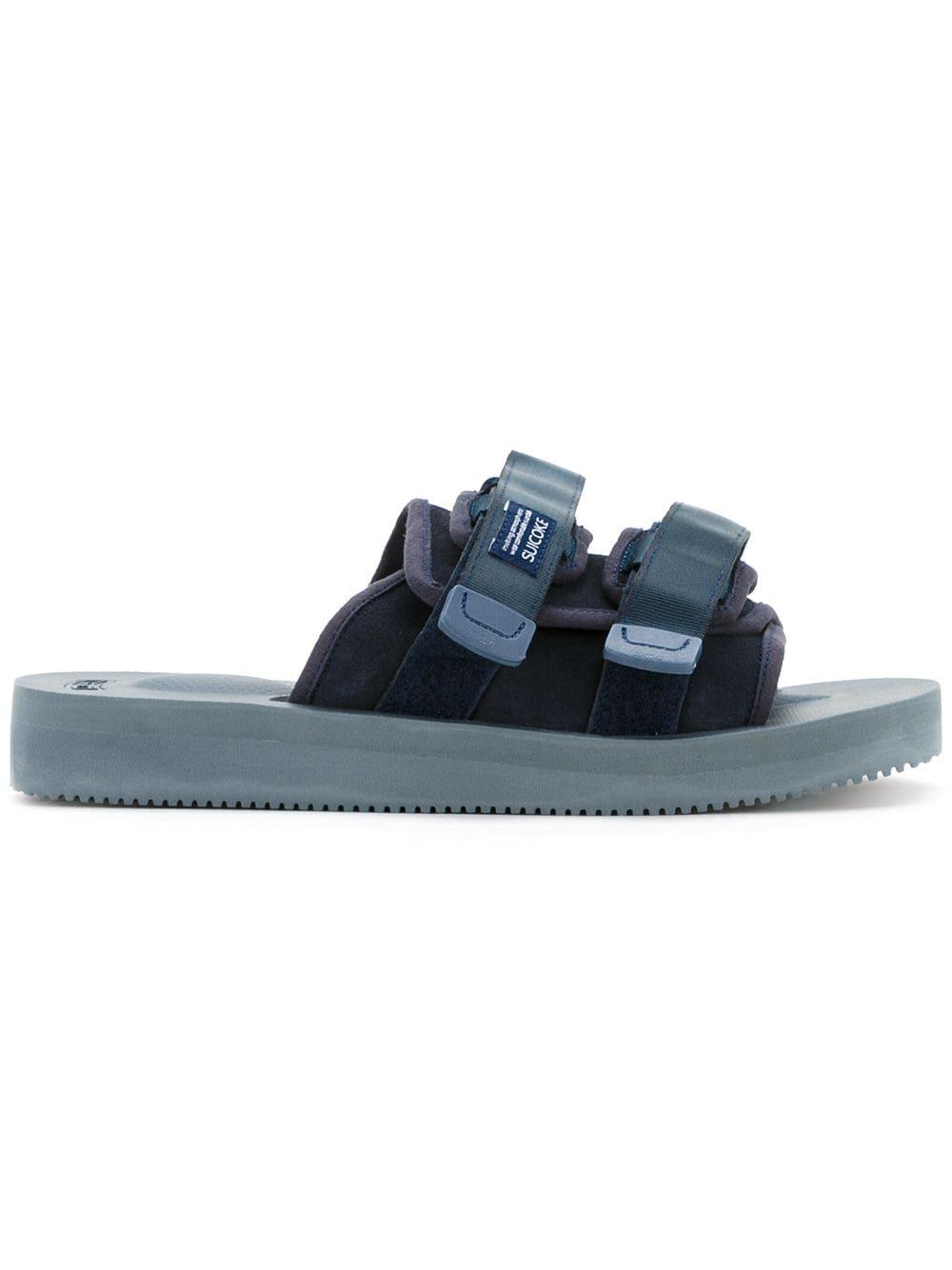 touch-strap slide sandals by SUICOKE