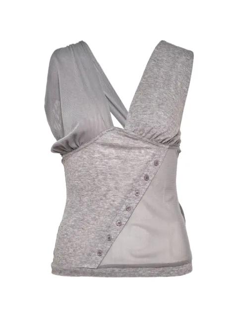 deconstructed panelled top by SULTRY VIRGIN
