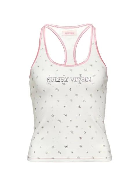 printed tank top by SULTRY VIRGIN