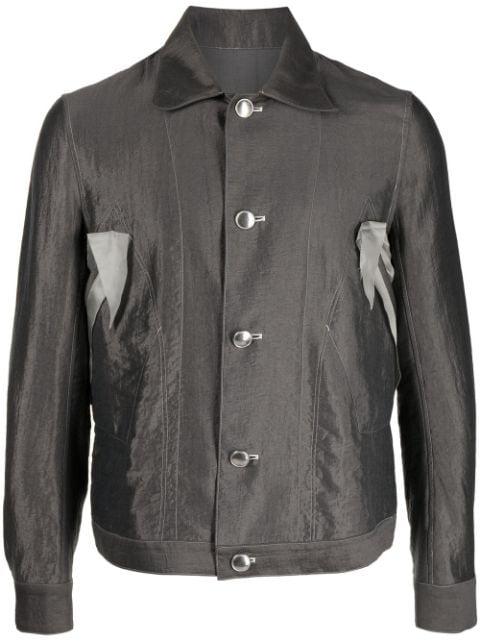 button-up long-sleeved shirt by SULVAM