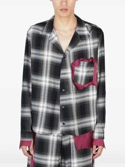 checked shirt by SULVAM