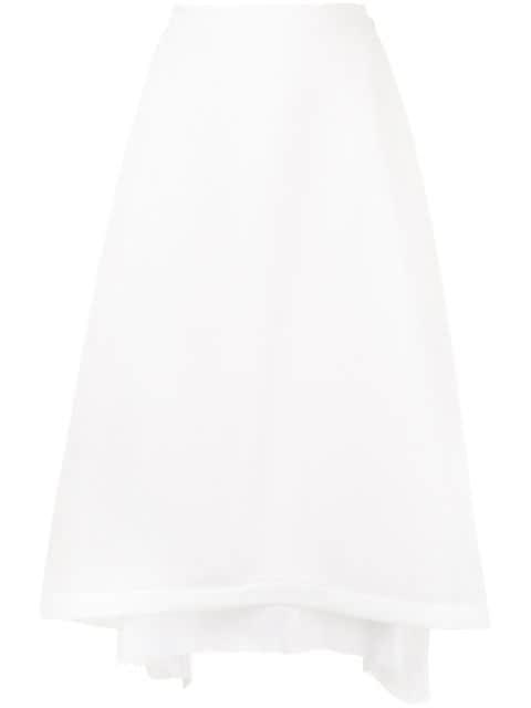 jersey knit flared skirt by SULVAM