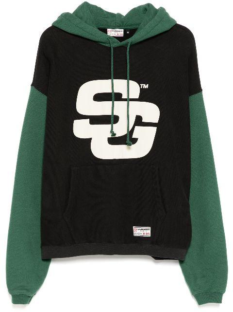 logo print hoodie by SUMMER GAMES