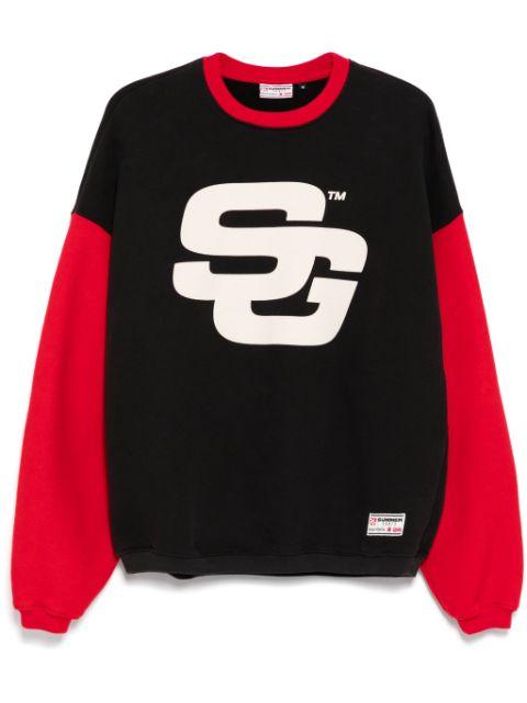 logo print sweatshirt by SUMMER GAMES