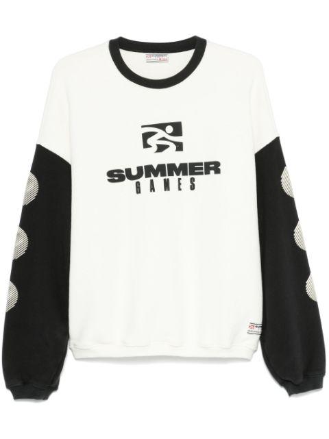 logo-print sweatshirt by SUMMER GAMES