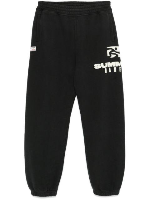 logo-print track pants by SUMMER GAMES