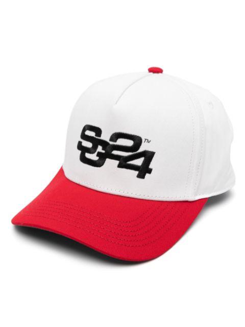 motif-embroidered cap by SUMMER GAMES