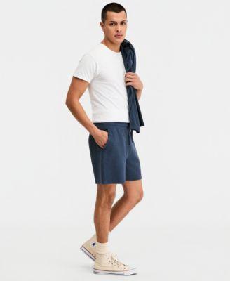 Men's Cotton-Blend Terry 6" Pull-On Shorts by SUN + STONE