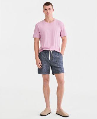 Men's Linen Blend 6" Pull-On Shorts by SUN + STONE
