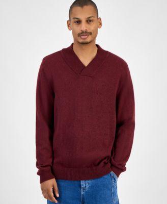 Men's Shawl-Collar Sweater by SUN + STONE
