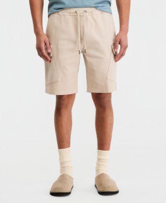 Men's Trevor Cotton-Blend 10" Cargo  Shorts by SUN + STONE