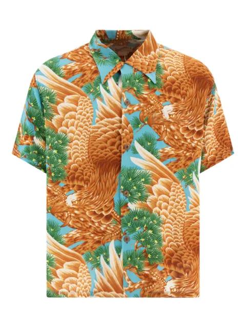 eagle-print shirt by SUN SURF