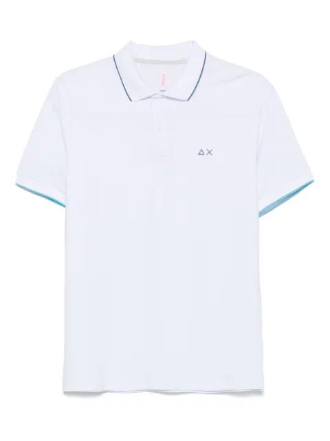 contrast-trim polo shirt by SUN68