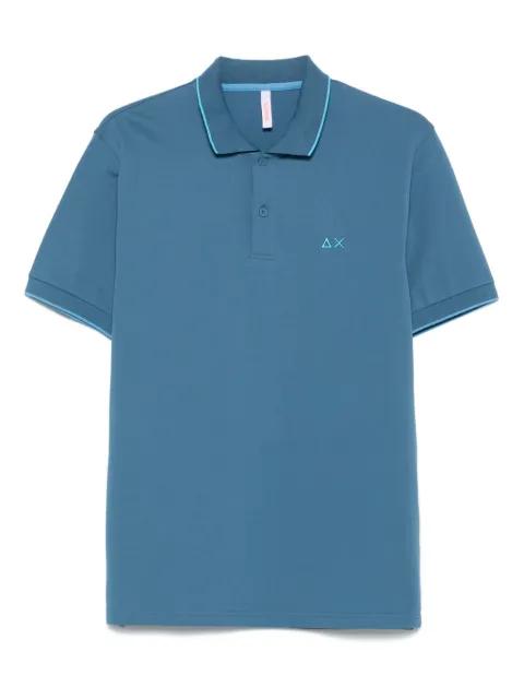 contrast-trim polo shirt by SUN68