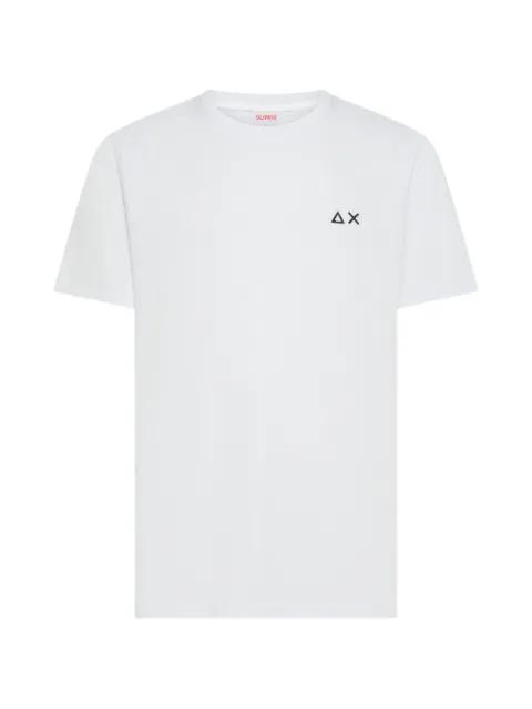 crew-neck logo-detail T-shirt by SUN68