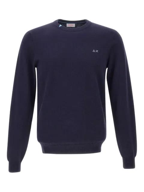 crew-neck long-sleeve sweater by SUN68
