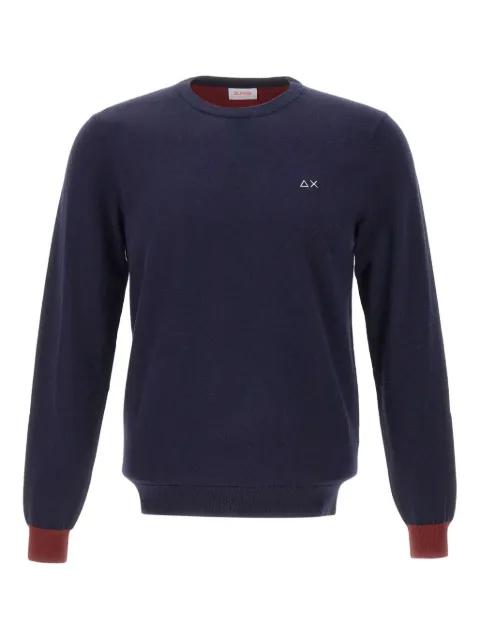 elbow-patch sweater by SUN68