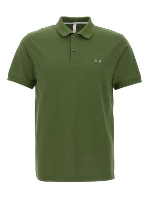 embroidered-logo polo shirt by SUN68