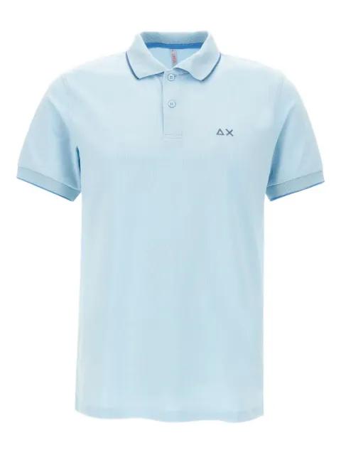 embroidered-logo polo shirt by SUN68