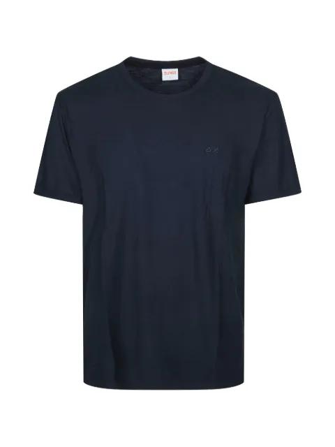 logo-embroidered  T-shirt by SUN68
